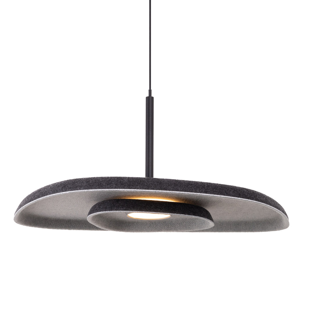 Pendul Deux gri cu negru Maxlight P0560