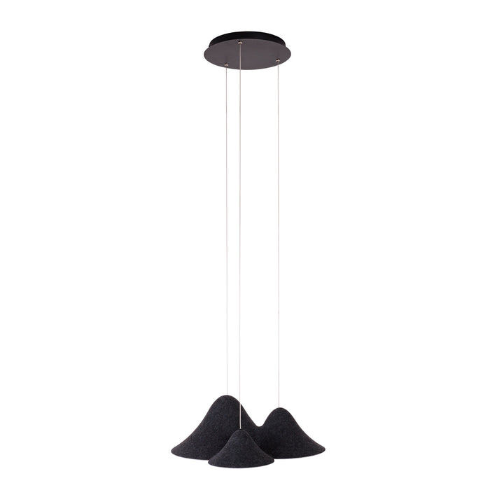 Pendul Bellmond negru cu gri Maxlight P0565