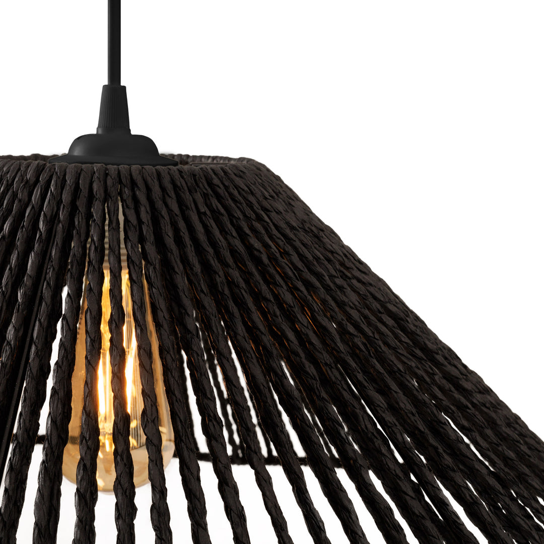 Pendul Amalfi I negru Maxlight P0579