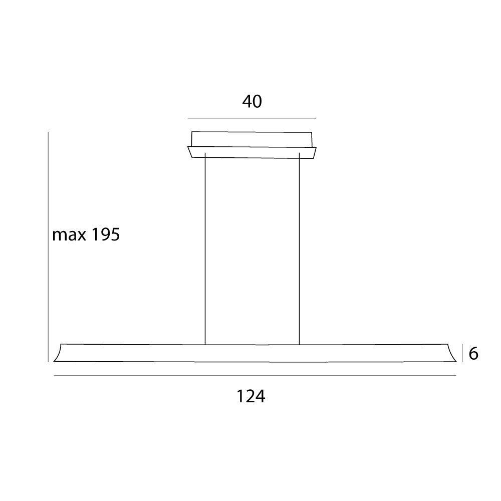 Lustra suspendata Jo-Jo Simple aurie Maxlight P0594