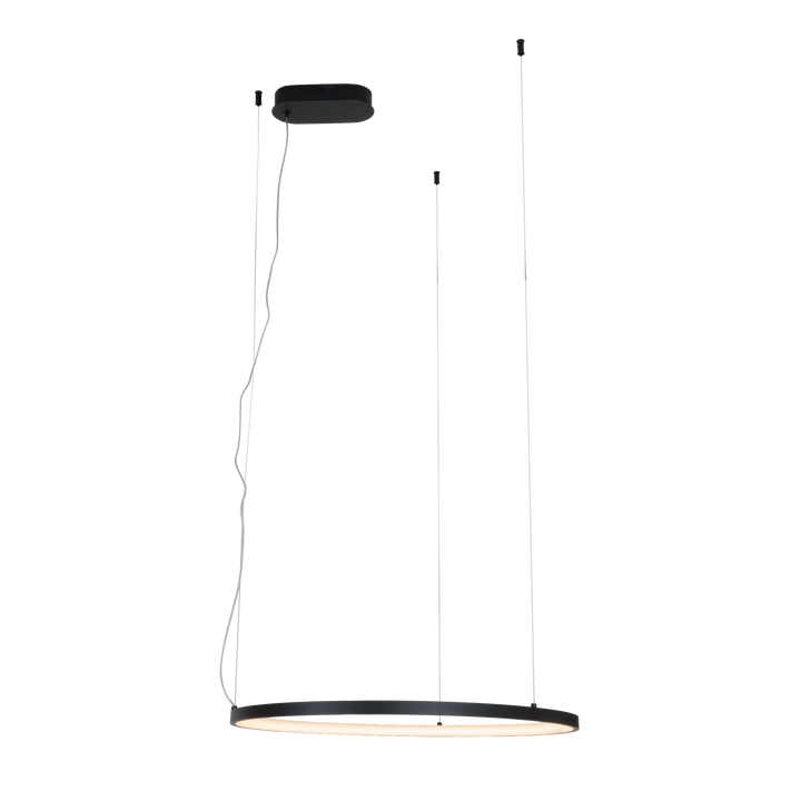 Lustra suspendata VISUAL 22W Negru MAXLIGHT P0656
