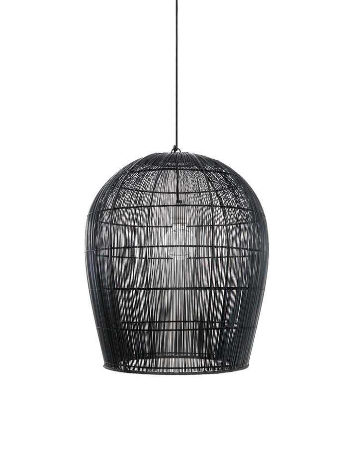 Lustra cu abajur din palmier Buri Bulb by Ay illuminate