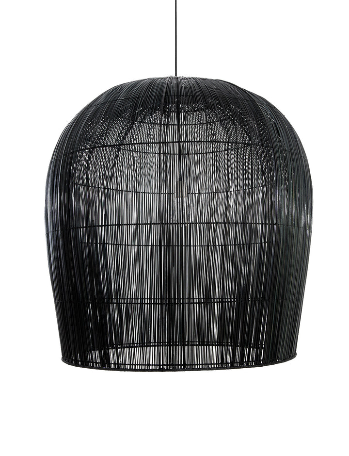 Lustra cu abajur din palmier Buri Bulb by Ay illuminate