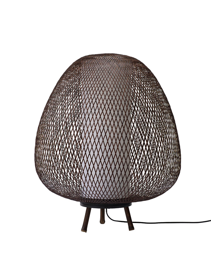 Lampadar din bambus impletit Twiggy Egg by Ay illuminate