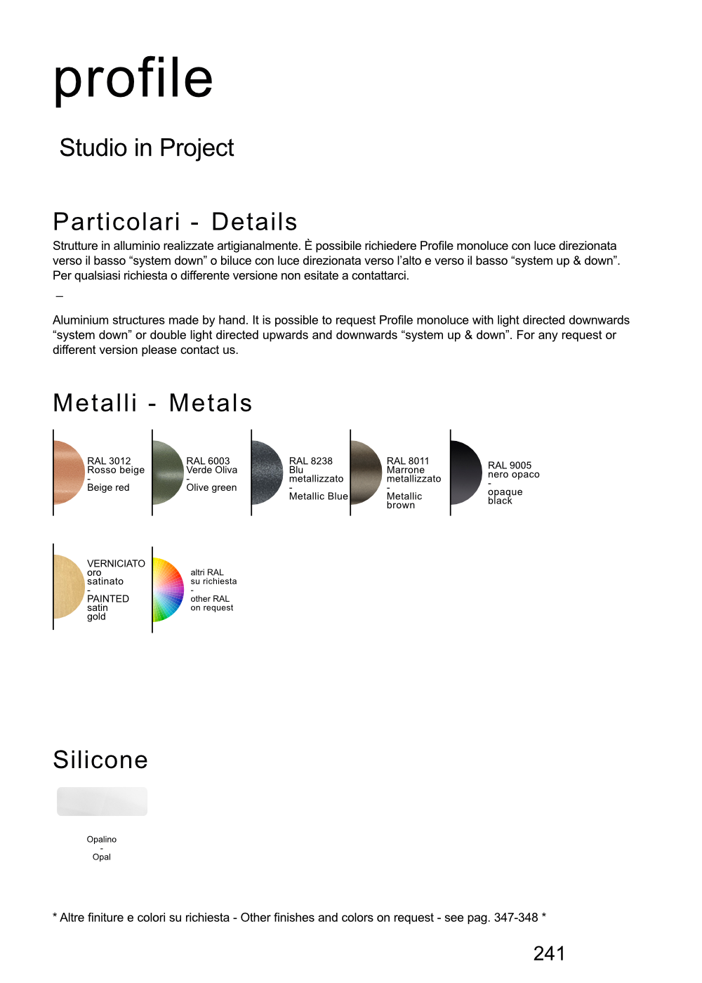 Lustra Profile Project 130 by Twenty Brand Design