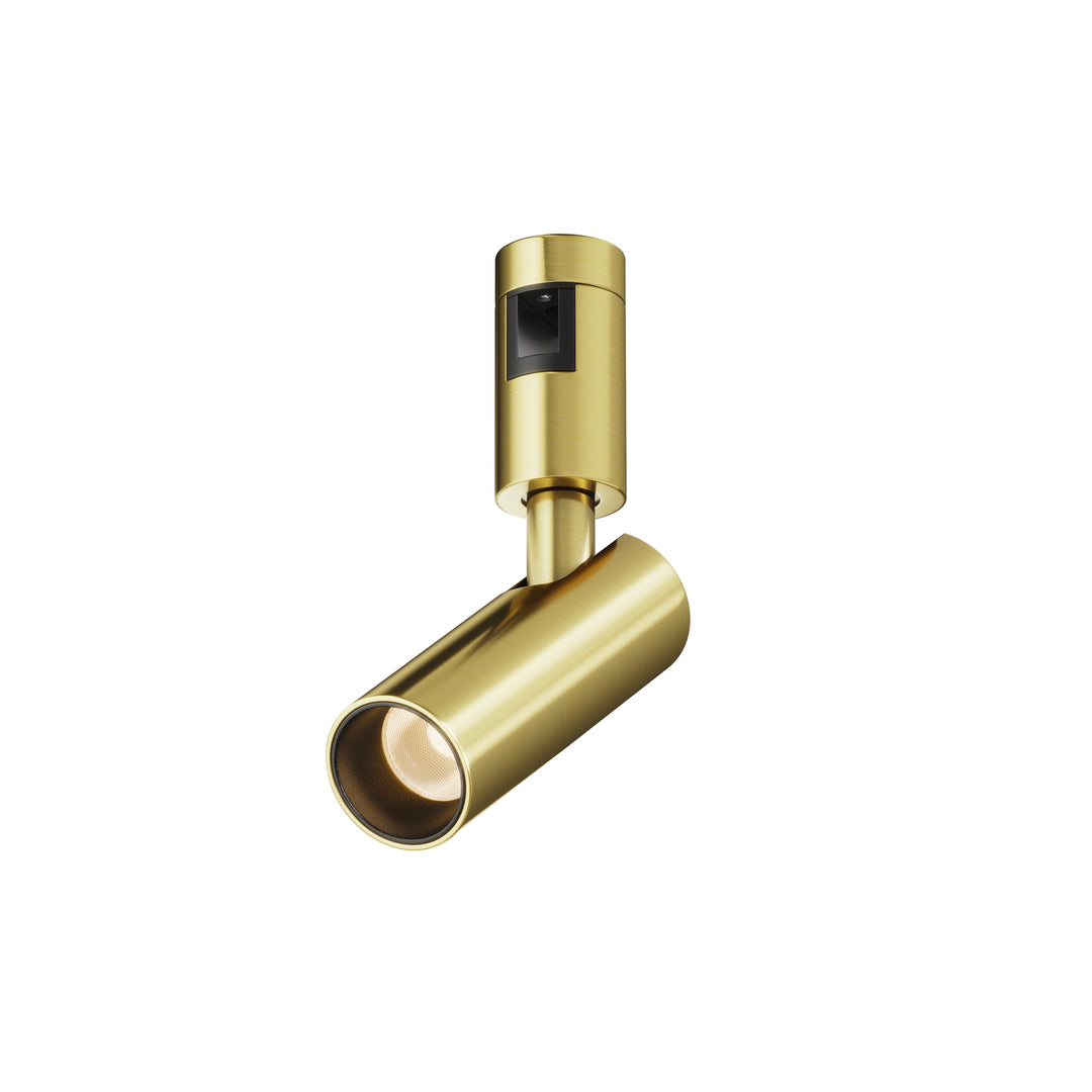 Spot pentru sina Flarity Brass TR144-1-5W2.7K-W-BS-DE