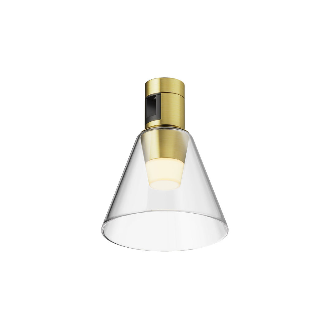 Spot pentru sina Flarity Brass TR147-1-3W2.7K-BS-DE
