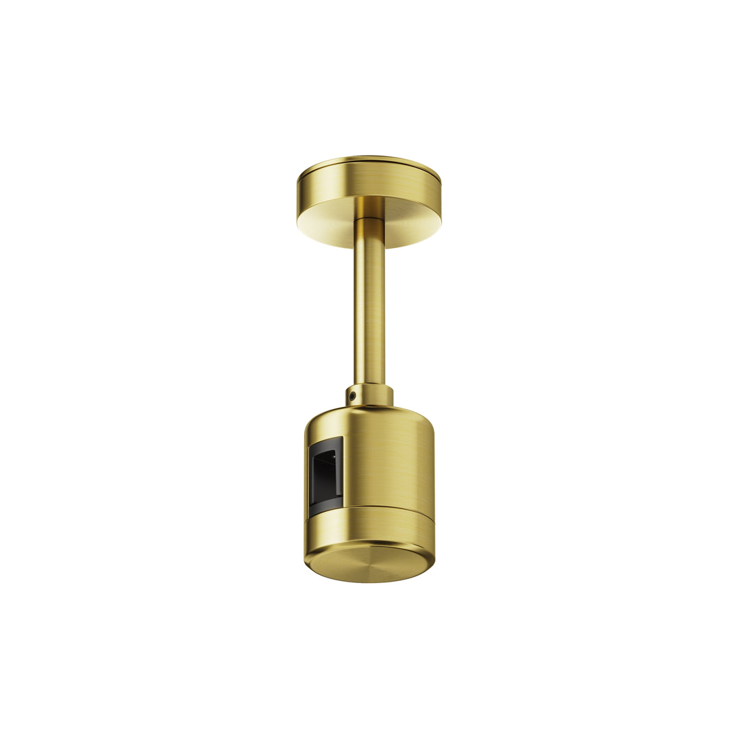 Suport scurt de tavan cu conector de alimentare direct 78 mm Flarity TRA156C-IPC1-BS