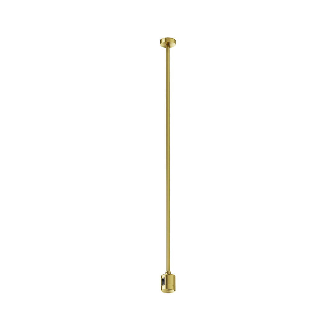 Suport de tavan lung cu conector de alimentare direct 700 mm Flarity TRA159C-IPC1-BS