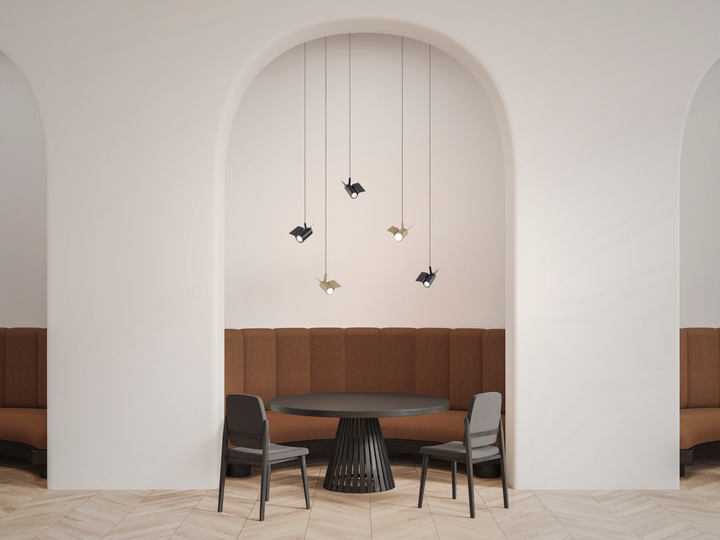 Pendul modern tip spot by Twenty Brand Design