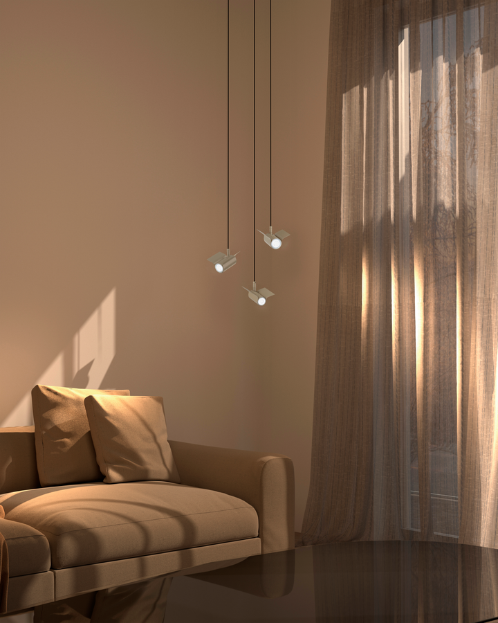 Pendul modern tip spot by Twenty Brand Design
