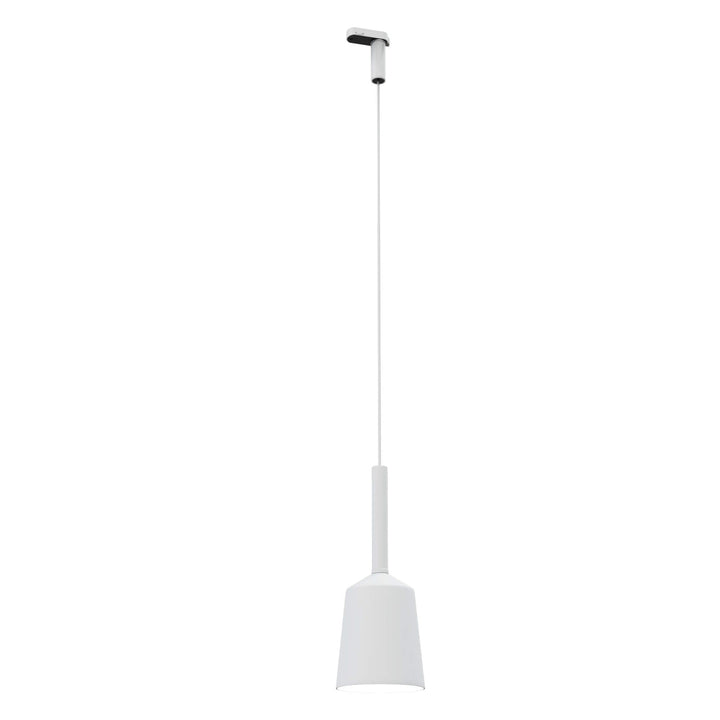 Pendul alb pentru sina 3F Maxlight S0013 Charon - Lamp for 3F track
