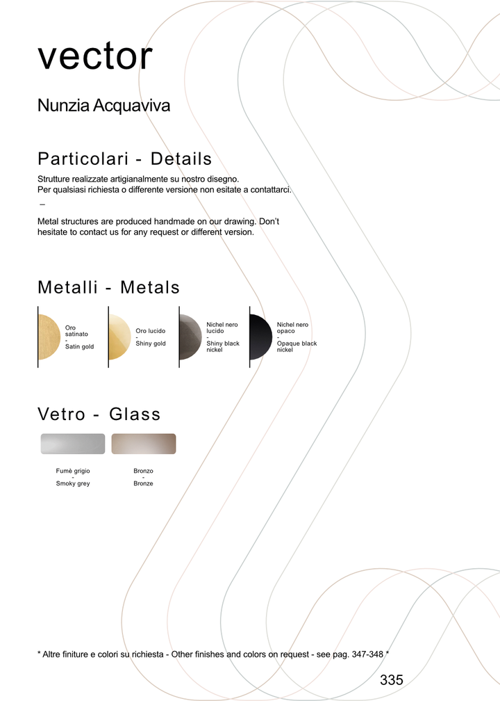 Pendul modern Vector by Twenty Brand Design