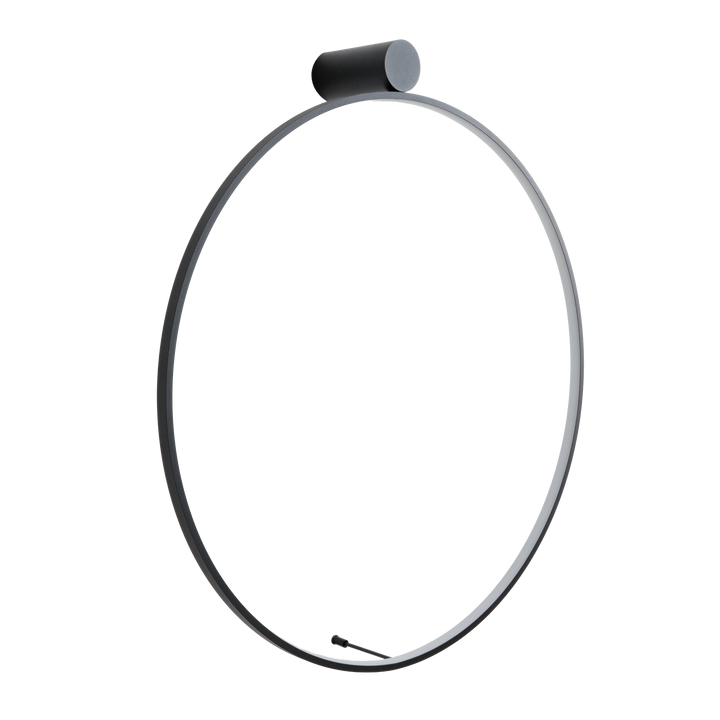 Aplica de perete cerc led VISUAL 28W Negru MAXLIGHT W0437