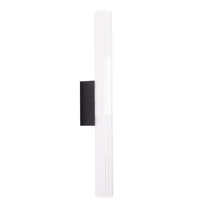 Aplica de perete Fayette 61cm 12w Ip44 3000k negru Maxlight W0365