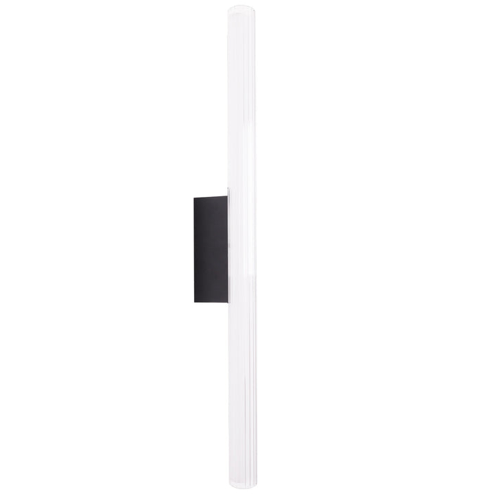 Aplica de perete Fayette 91cm 18w Ip44 3000k negru Maxlight W0367