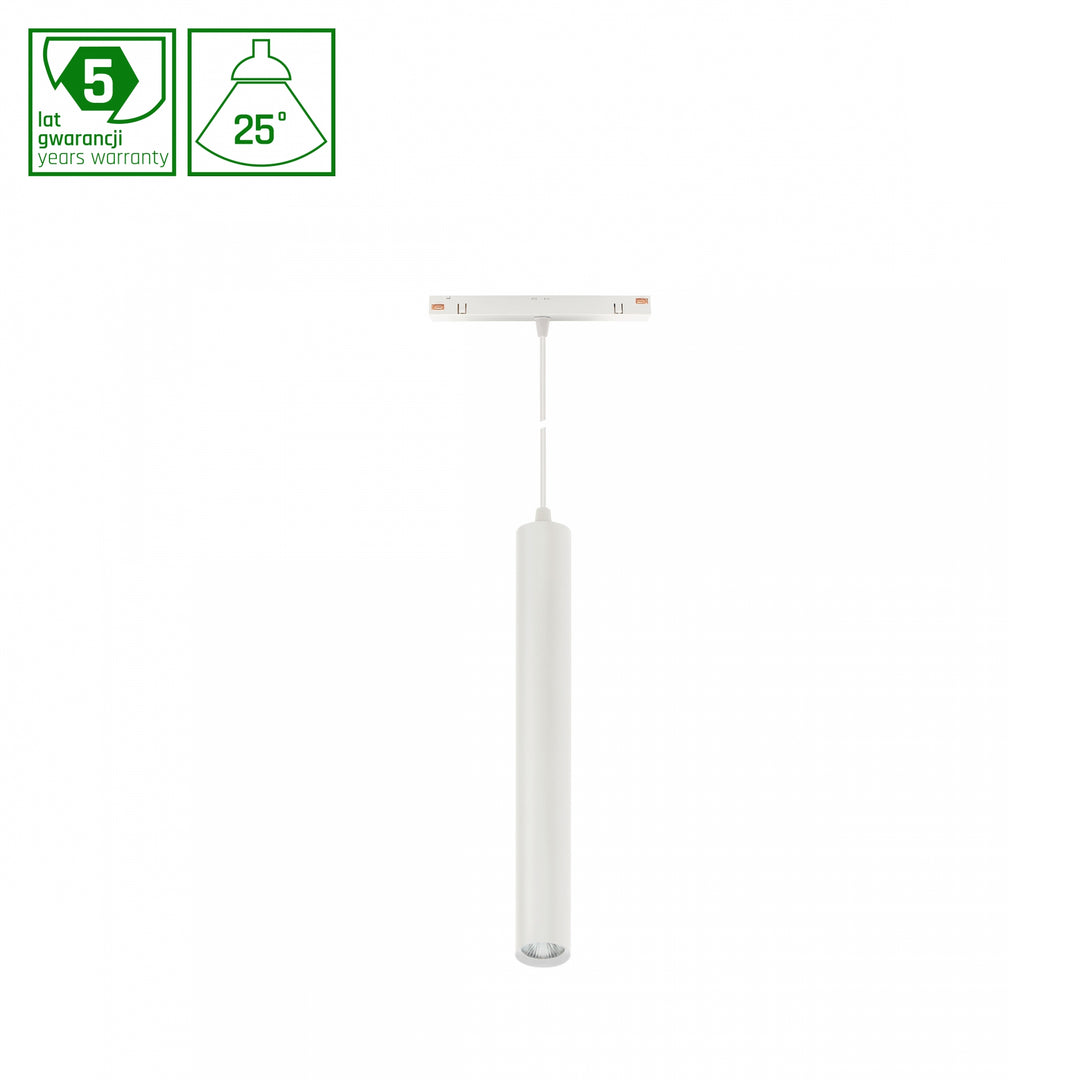 Pendul alb HANGIT cu montaj pe sina WLD+40035