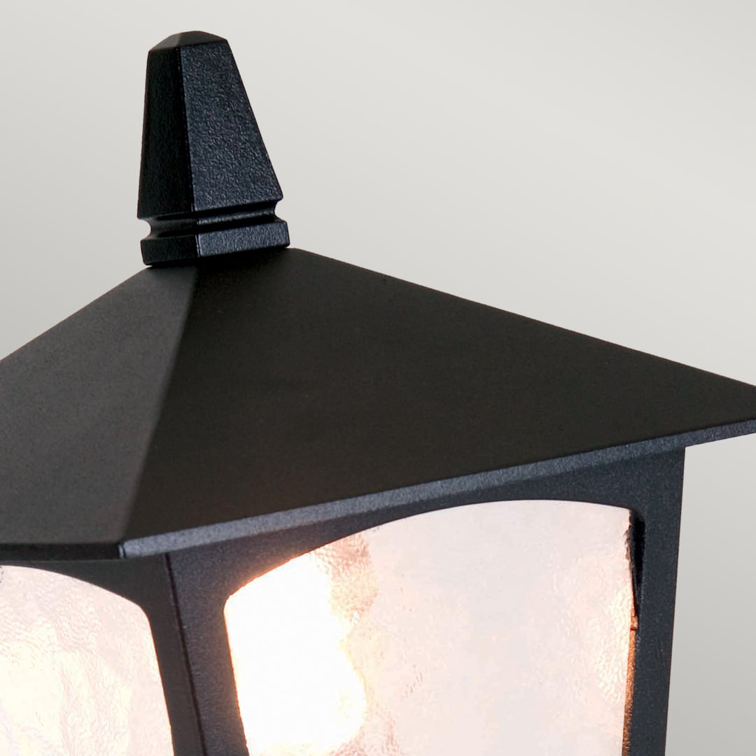 Felinar clasic York 1 lt negru
