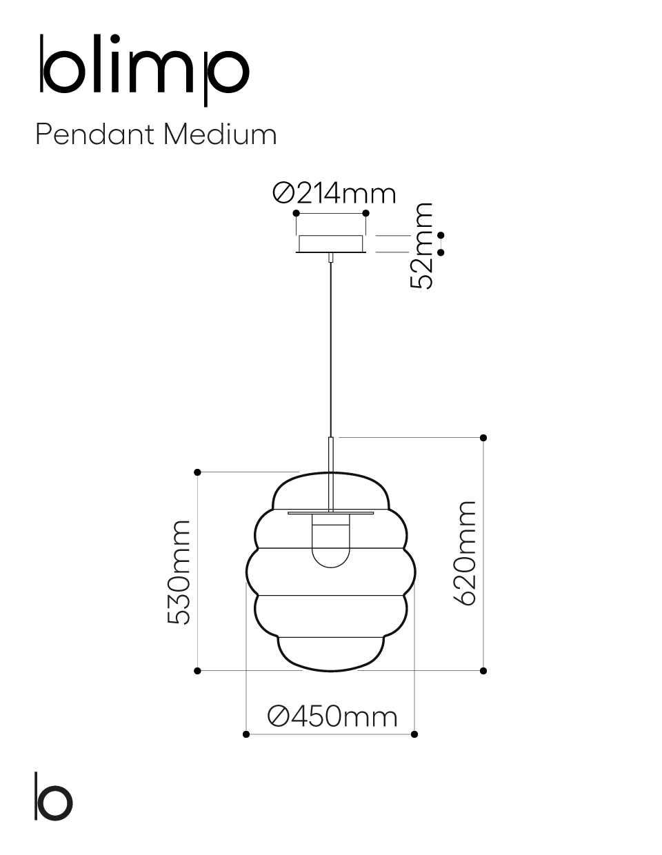 Pendul Blimp Bomma