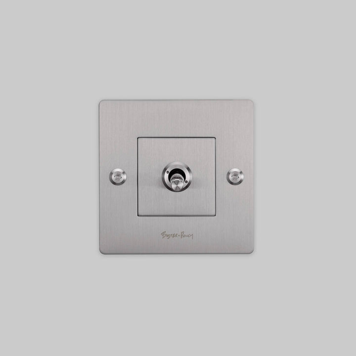 Intrerupator 1G Toggle Linear/ otel Buster + Punch