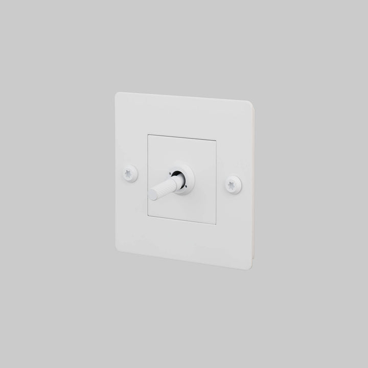 Intrerupator 1G Toggle Linear/ alb Buster + Punch