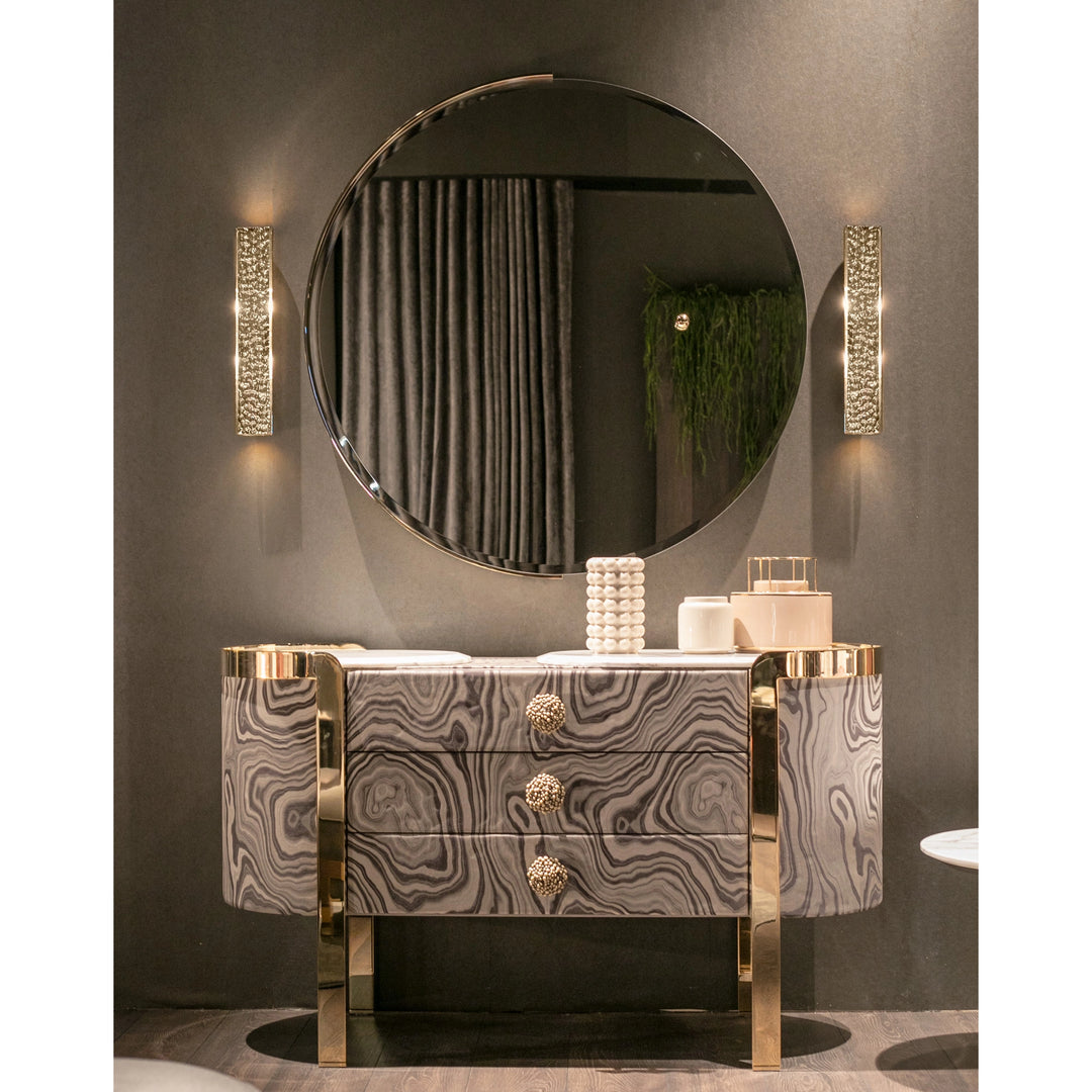 Aplica de perete placata cu aur Riviera Castro Lighting