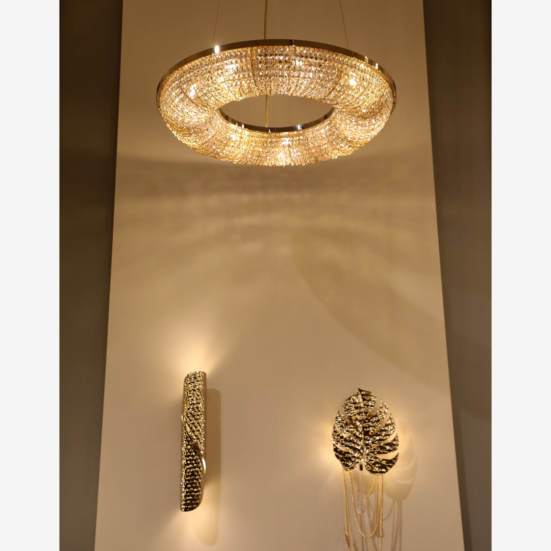 Candelabru elegant placat cu aur Teardrop Castro Lighting