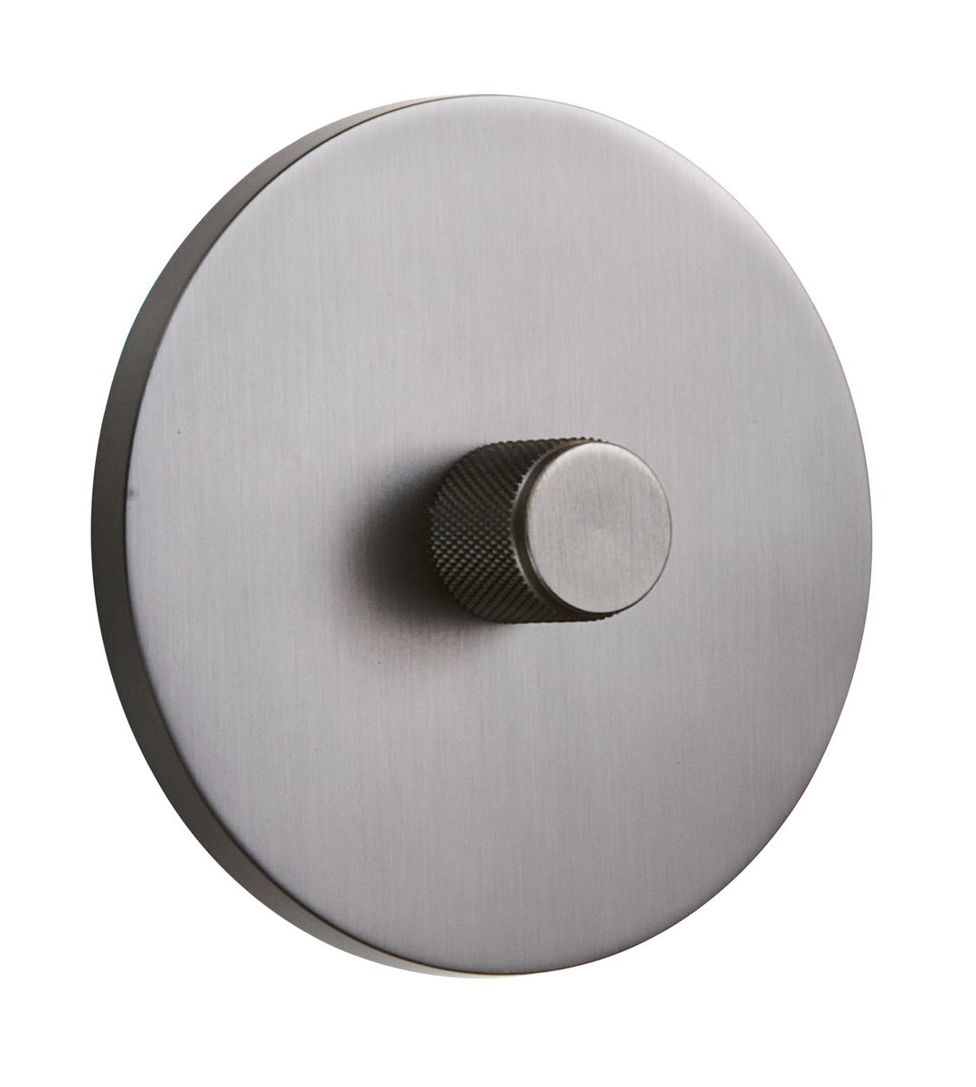 Dimmer rotund simplu lumina grafit periat