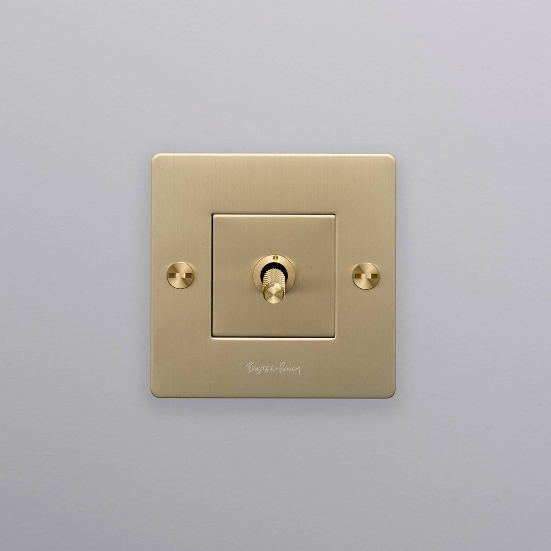 Intrerupator 1G Toggle Cross/ alama Buster + Punch