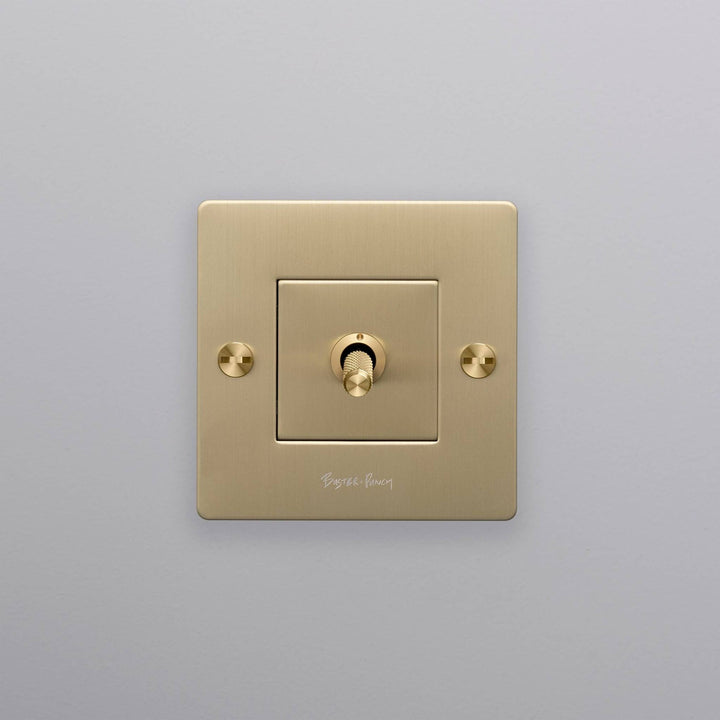 Intrerupator 1G Toggle Cross/ alama Buster + Punch