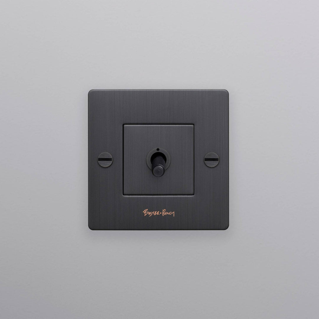 Intrerupator 1G Toggle Cross/ bronz Buster + Punch