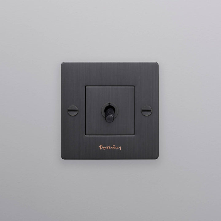 Intrerupator 1G Toggle Cross/ bronz Buster + Punch