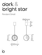 Pendul Dark & Bright Star Bomma S