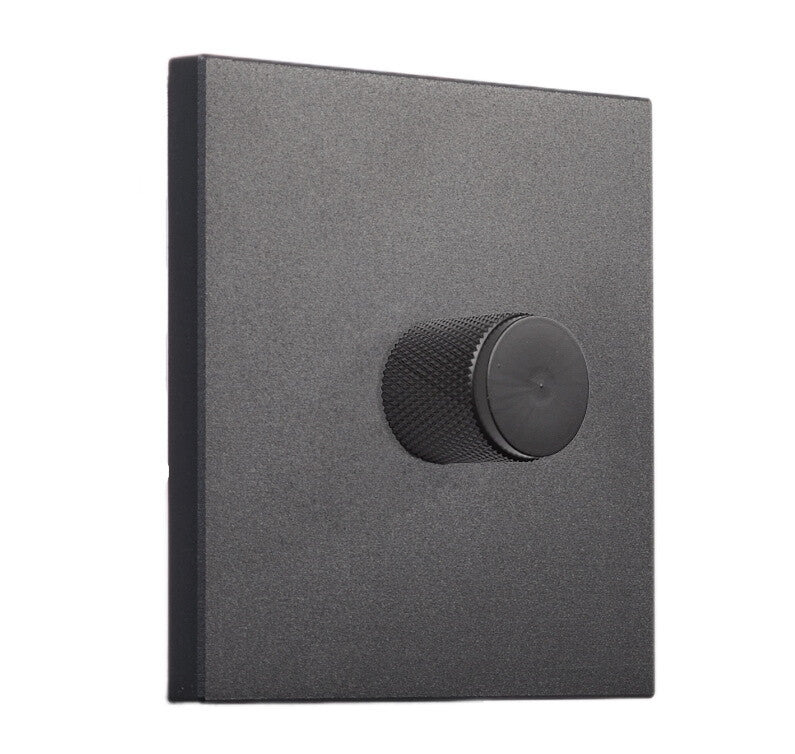 Dimmer lumina negru mat