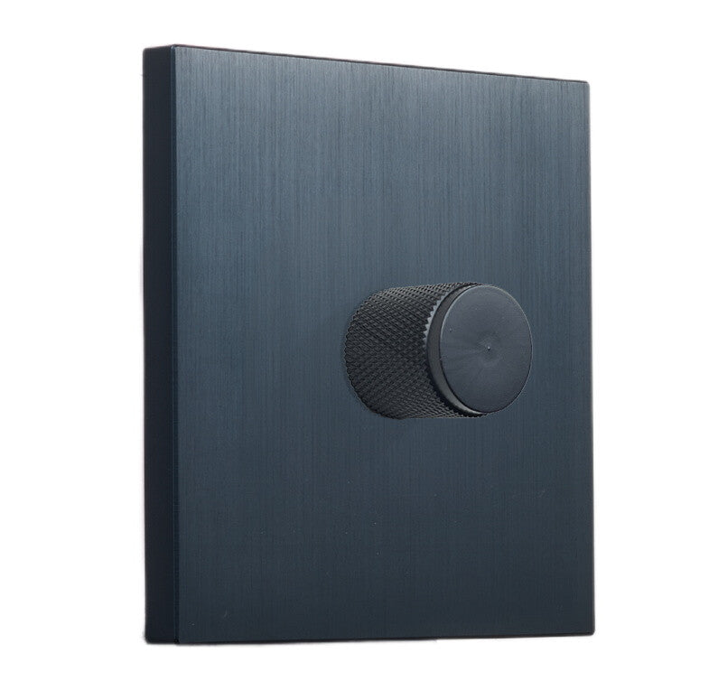 Dimmer lumina albastru inchis periat