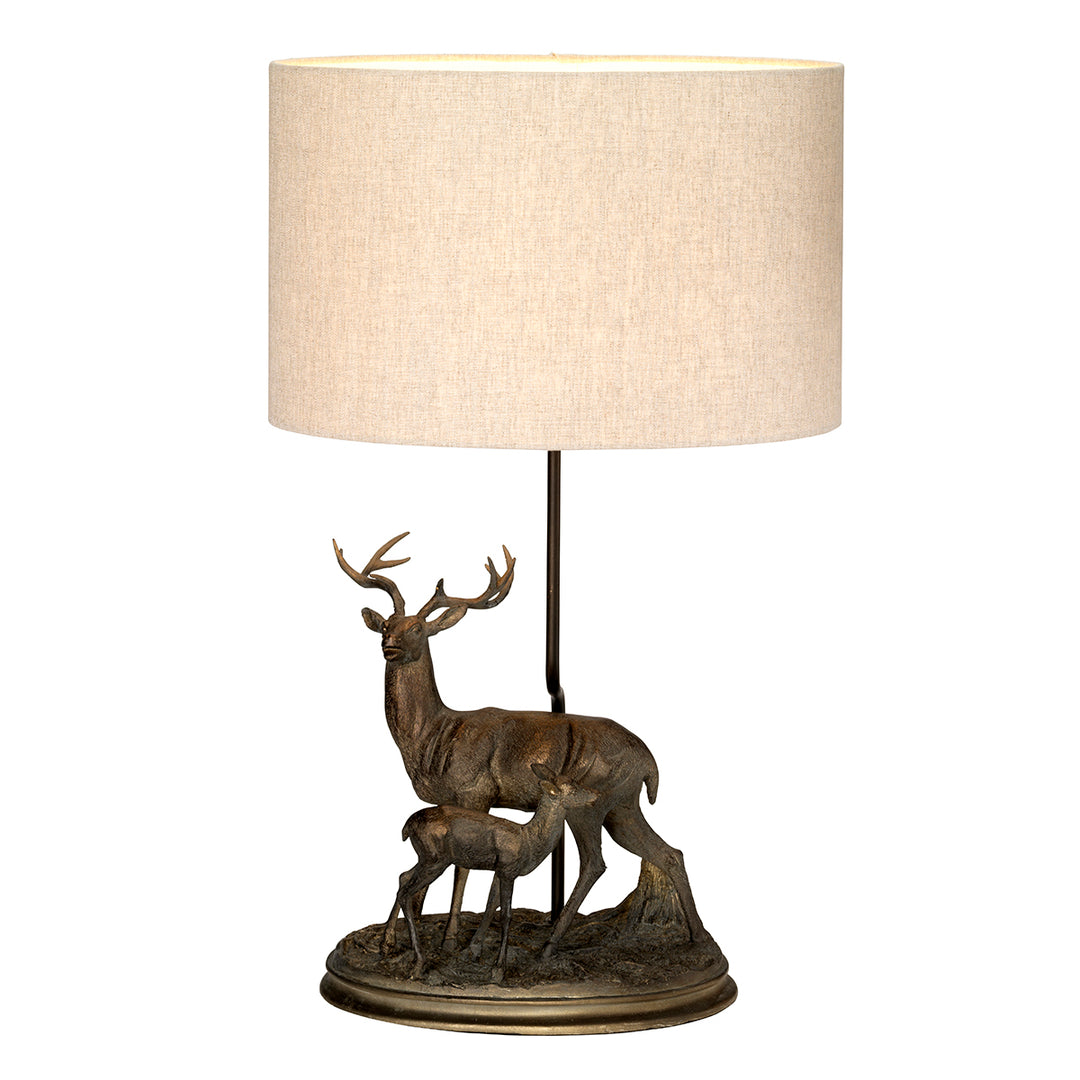 Lampa de masa Amelia 1 lt patina bronz