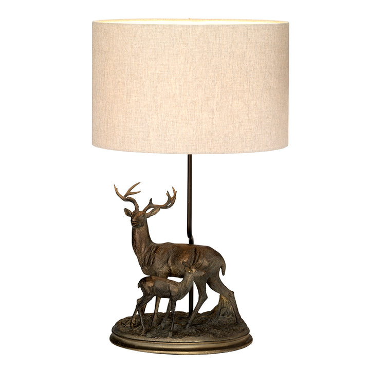 Lampa de masa Amelia 1 lt patina bronz