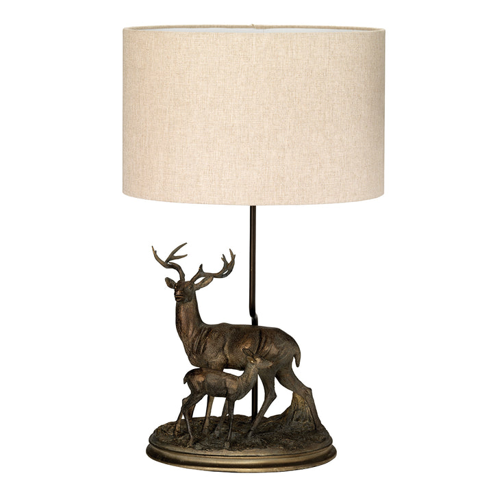 Lampa de masa Amelia 1 lt patina bronz