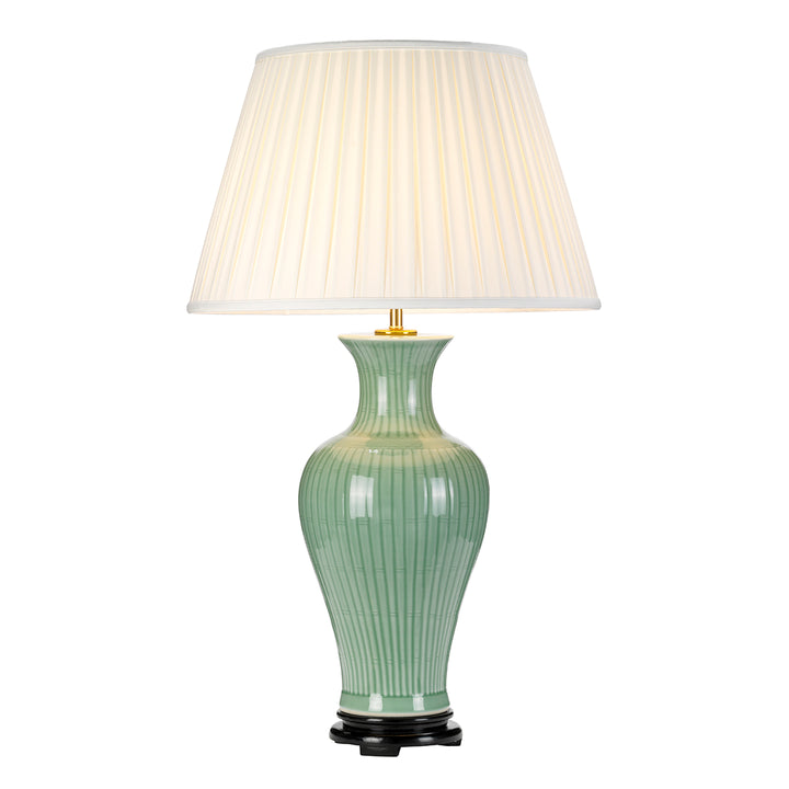 Lampa de masa Dalian 1 lt verde celadon
