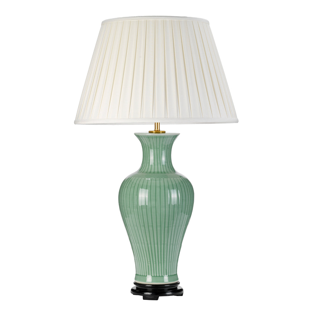 Lampa de masa Dalian 1 lt verde celadon