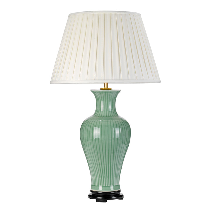 Lampa de masa Dalian 1 lt verde celadon