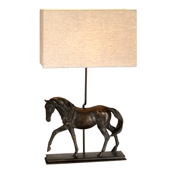 Lampa de masa Dorado 1 lt patina bronz