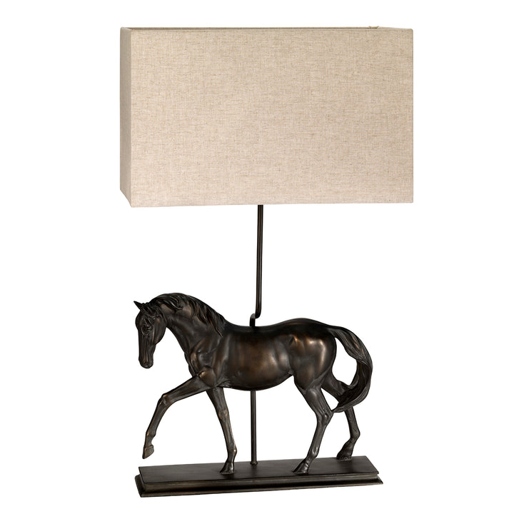 Lampa de masa Dorado 1 lt patina bronz