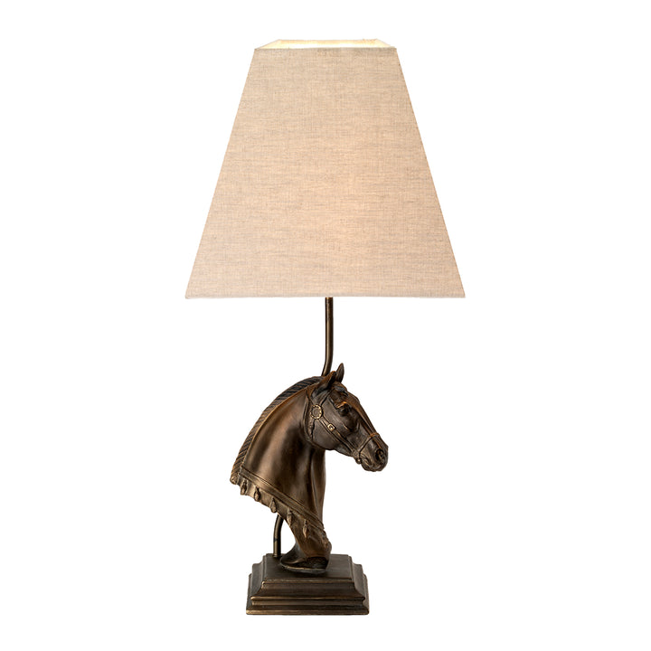 Lampa de masa Eclipse 1 lt patina bronz