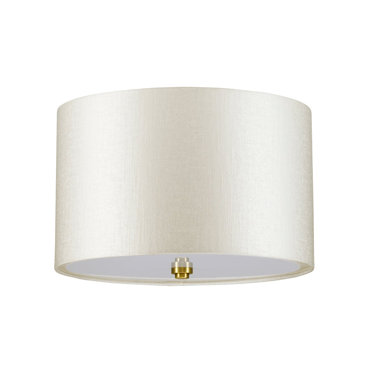 Plafoniera Fletcher Flush 14" Flush alama antichizata cu finisaj fildes