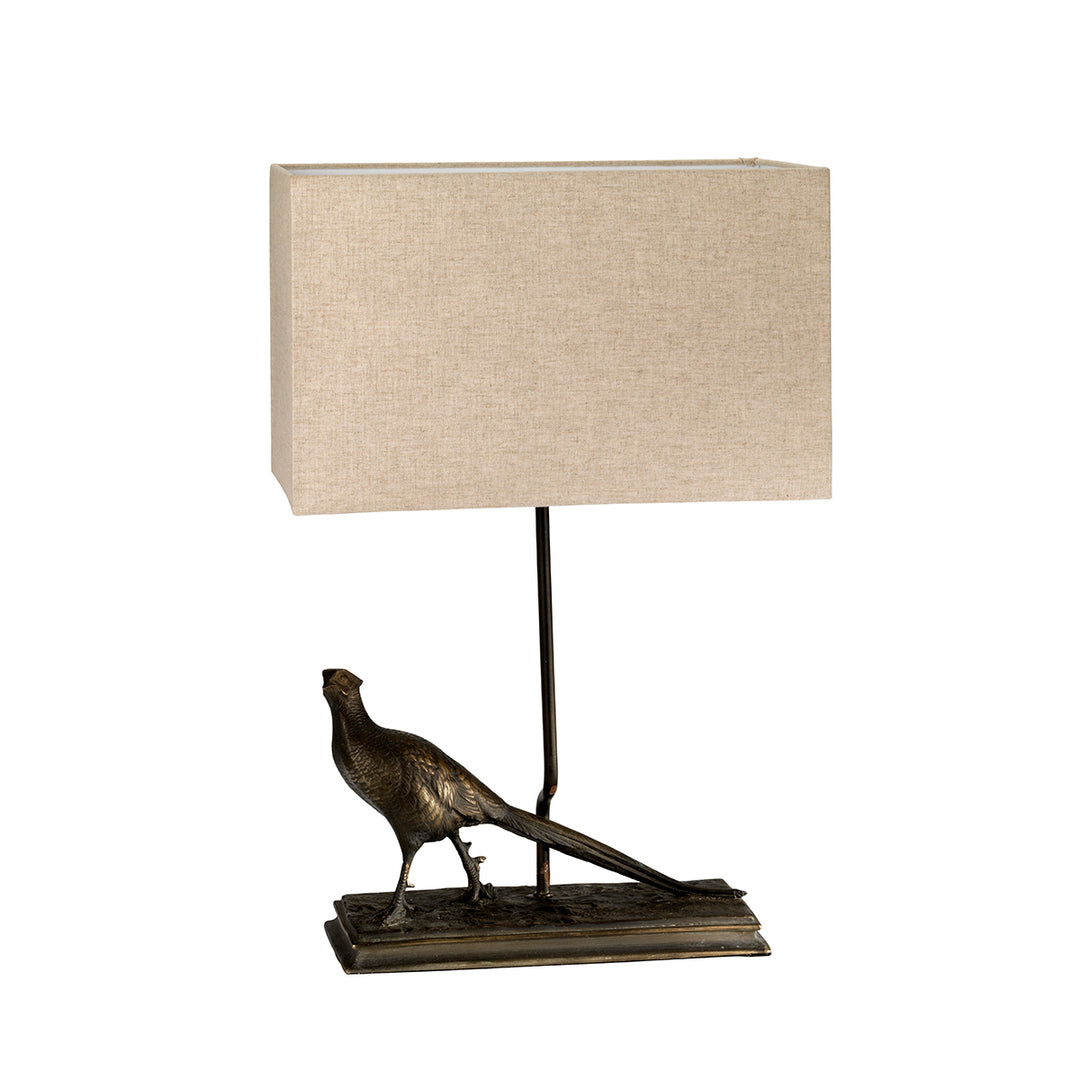 Lampa de masa Halkirk 1 lt patina bronz