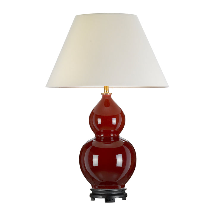 Lampa de masa Harbin 1 lt Oxblood