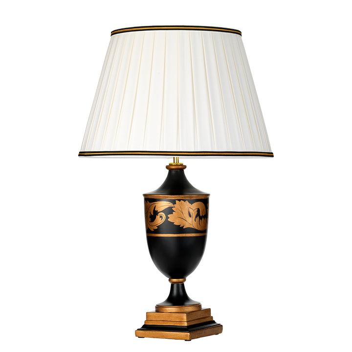Lampa de masa Narbonne 1 lt negru and auriu