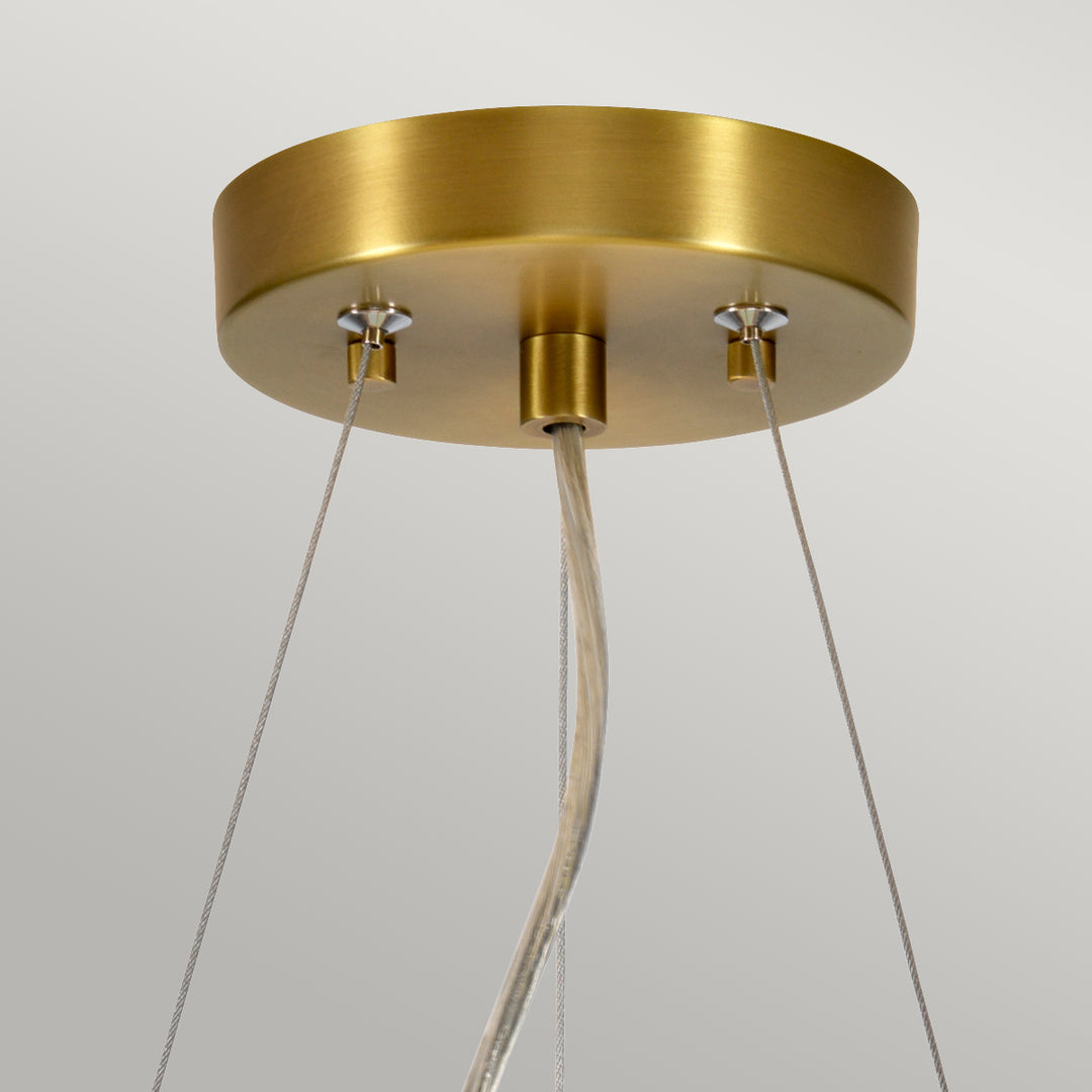Lustra Pearce 14" Pendant cu alama antichizata