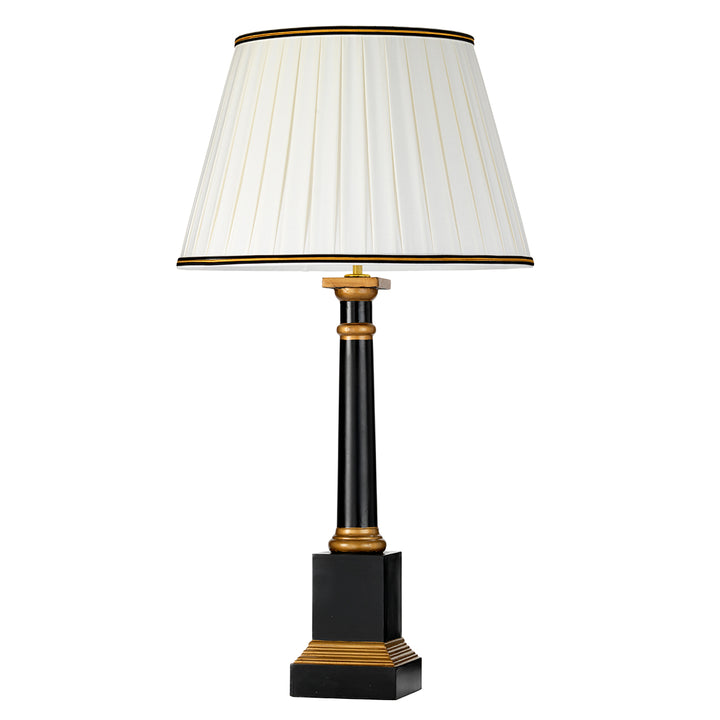 Lampa de masa Peronne 1 lt negru and auriu